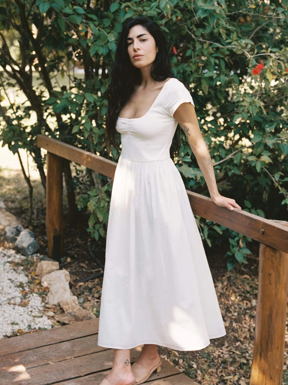 Monica dress🕊️Antique white